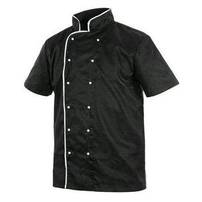 Fellowes Chef s krátkým rukávem pánský černo-bílý 64 – Zboží Dáma