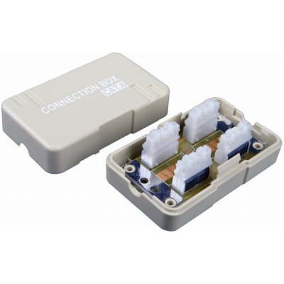 Solarix KRJ45-VEB6 Spojovací box CAT6 UTP 8p8c LSA+/Krone KRJ45-VEB6 | Zboží Auto