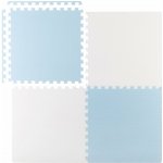 Ricokids veľká penová podložka na puzzle 60x60 cm 4 ks modrá a biela – Sleviste.cz