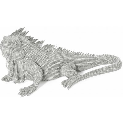 EUROFIRANY DEKORAČNÍ FIGURKA ELDO 31X15X12 CM STŘÍBRNÁ – Hledejceny.cz