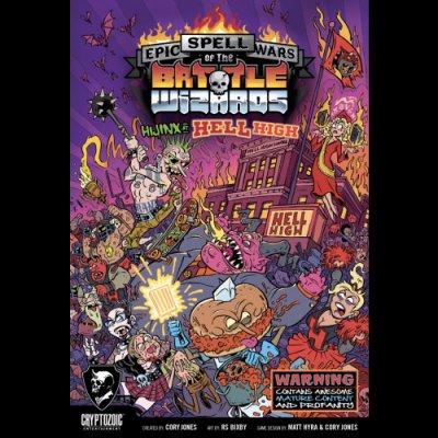 Cryptozoic Epic Spell Wars of the Battle Wizards Hijinx at Hell High