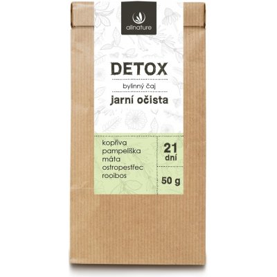 Allnature Detox Bylinný čaj 50 g – Zbozi.Blesk.cz