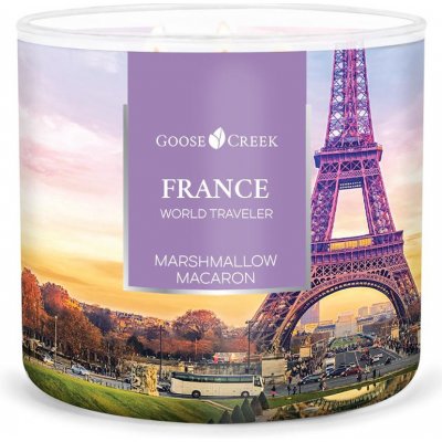 Goose Creek Candle World Traveler France Marshmallow Macaron 411 g