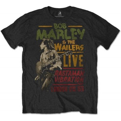 Rock Off Bob Marley Unisex Tee Rastaman Vibration Tour 1976