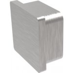 Hahn Steel Plochá záslepka na profil 40 x 40 x 2,0 mm, AISI 316 - brus – Sleviste.cz