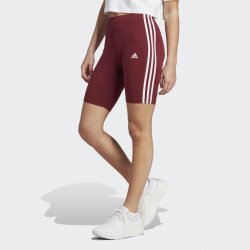 adidas kraťasy dámské s aplikací medium waist vínová