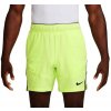 Pánské kraťasy a šortky Nike Court Dri-Fit Advantage 7" Tennis Short light lemon twist/black/black