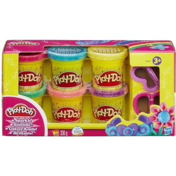 Play Doh Třpytivá modelína