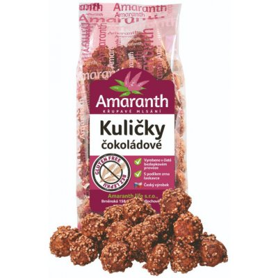 AMARANTH Kuličky čokoládové 100 g – Sleviste.cz