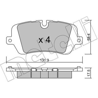 KLOCKI HAM.RANGE ROVER SPORT 13- TYL – Hledejceny.cz