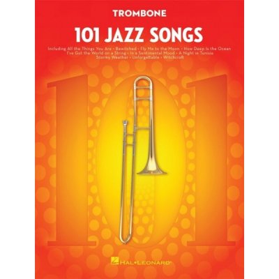 101 Jazz Songs for Trombone pro trombon
