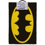 CurePink Batman Logo černá 60 x 40 cm – Zboží Mobilmania