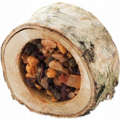 Nature Land Miska Nibble plněná ovocem dřevěná 120 g – Zboží Dáma