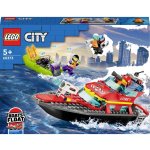 LEGO® City 60373 Hasičská záchranná loď a člun – Sleviste.cz