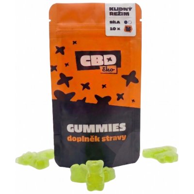 CBDčko CBD Gummies 15 mg 10 ks – Hledejceny.cz