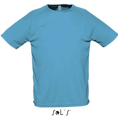 Sporty pánské funkční tričko vodní modrá – Zboží Mobilmania