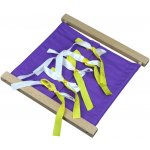 Montessori D022 zapínací rám mašle – Zboží Dáma