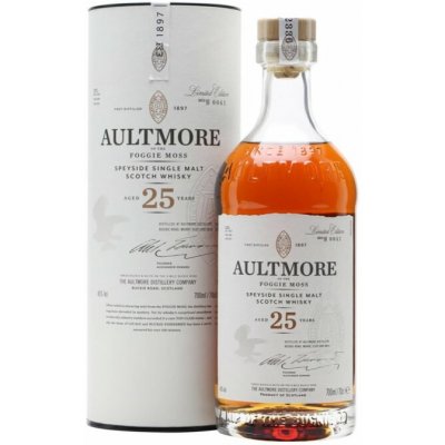 Aultmore 25y 46% 0,7 l (tuba) – Hledejceny.cz