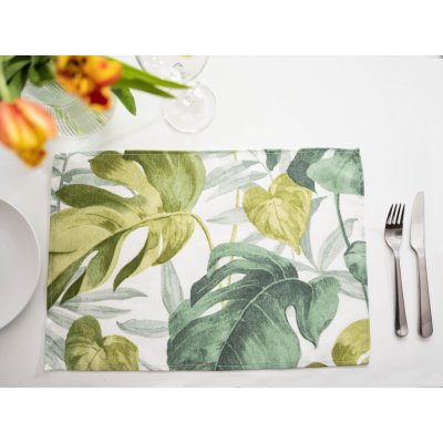 MKLuzkoviny.cz Prostírání Monstera 30x45cm – Zboží Dáma