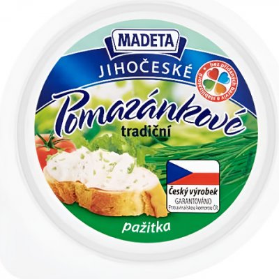 Madeta Jihočeské tradiční Pomazánkové s pažitkou 6 x 150 g – Zboží Dáma