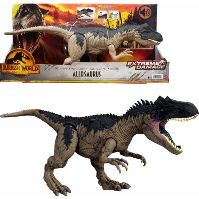 Mattel Jurský svět zraněný Allosaurus se zvuky – Zboží Mobilmania