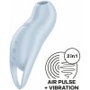 Vibrátor Satisfyer Pocket Pro 1 dobíjecí stimulátor klitorisu se vzduchovou vlnou modrý