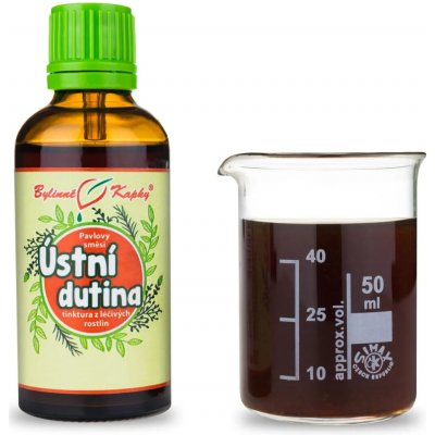 Pavlovy bylinné kapky Bylinné kapky Ústní dutina tinktura 50 ml – Hledejceny.cz
