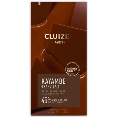 Michel Cluizel Kayambe Grand Lait 45% 70 g – Hledejceny.cz