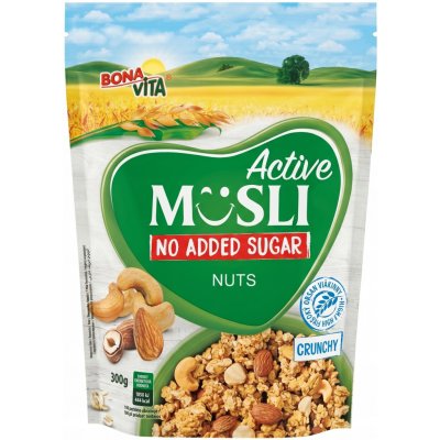 Bonavita Müsli bez přidaného cukru Ořechy 300 g – Zboží Dáma