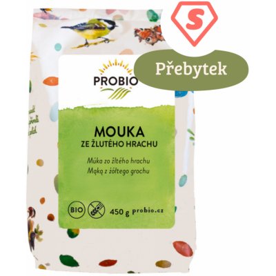 Probio Mouka ze žlutého hrachu bezlepková bio 450 g – Zbozi.Blesk.cz