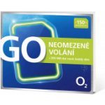 O2 SIM karta GO Neomezeně - Kredit 150Kč – Hledejceny.cz