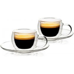 4home Termo sklenice na espresso Style Hot&Cool 0,08l 2 ks