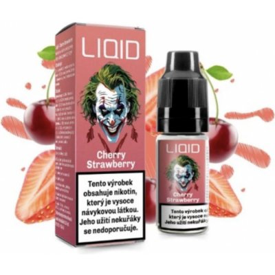 LIO Liquid Salt Cherry Strawberry 10 ml 16 mg – Sleviste.cz