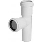 Plast Brno HTEA Odbočka bílá 87,5° 40/40 mm – Sleviste.cz