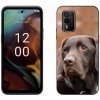 Pouzdro a kryt na mobilní telefon Nokia mmCase Gelové Nokia XR21 - hnědý labrador