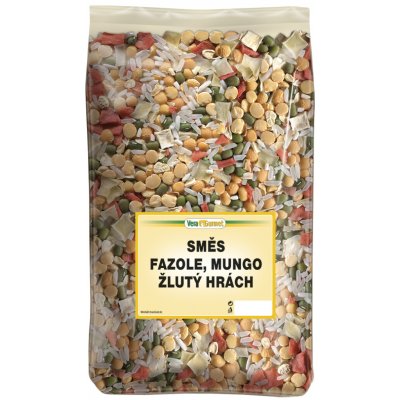Vera Gurmet Polévková směs fazole mungo žlutý hrách 1 kg – Sleviste.cz