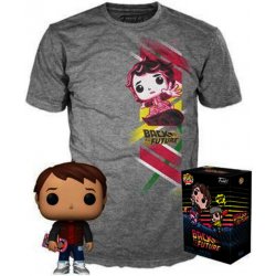 Funko Pop! & Tee Box Back to the Future Marty Exclusive