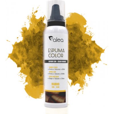 Alea Espuma Color barevná tužící pěna na vlasy BLOND 150 ml – Zboží Mobilmania