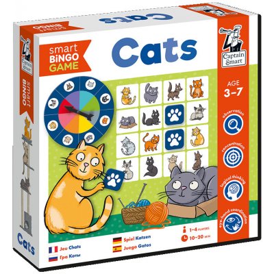 Captain Smart Chytré bingo kočky – Zboží Živě