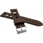 Lavvu Perforovaný tmavě hnědý prošitý Vintage z luxusní kůže Top Grain LSGUC22 – Hledejceny.cz