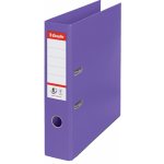 Esselte Plastový pákový pořadač - A4, s kapsou, hřbet 7,5 cm, fialový – Sleviste.cz