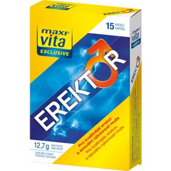 MaxiVita Exclusive Erektor 10x 15 cps.