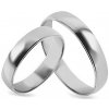Prsteny iZlato Forever prstýnky bílé klasické CSOB02A