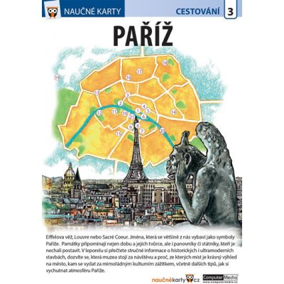 Paříž - Naučné karty – Zbozi.Blesk.cz