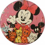 Jedlý papír Minnie a koťátka 19,5 cm – Hledejceny.cz