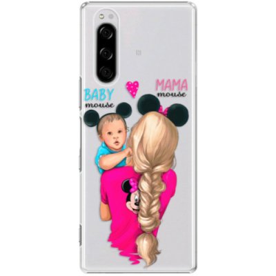 iSaprio - Mama Mouse Blonde and Boy Sony Xperia 5 – Zboží Mobilmania