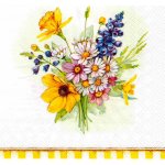 IHR Ideal Home Range Ubrousek 33x33cm Kytička z jarních květů – Hledejceny.cz