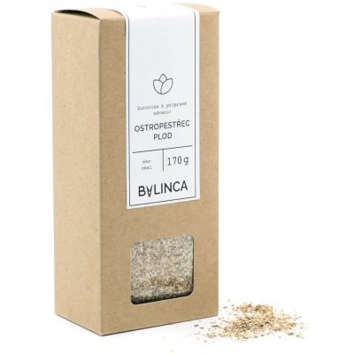 BYLINCA Ostropestřec mariánský plod drcený 170 g – Zboží Dáma