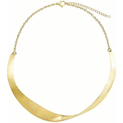 Breil Moderní pozlacený náhrdelník TJ3458