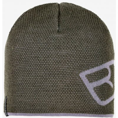 Ortovox merino logo Knit beanie Dark Wild Herbs – Hledejceny.cz